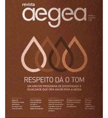 Revista Aegea Edição 21 | Setembro 2018 Revista Aegea Edição 21 | Setembro 2018