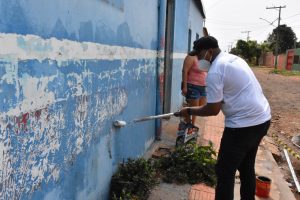 Com parceria de colaboradores da Águas Guariroba, ONG Asas do Futuro recebe nova pintura Com parceria de colaboradores da Águas Guariroba, ONG Asas do Futuro recebe nova pintura