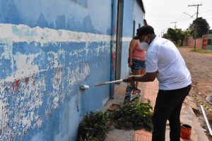 Com parceria de colaboradores da Águas Guariroba, ONG Asas do Futuro recebe nova pintura