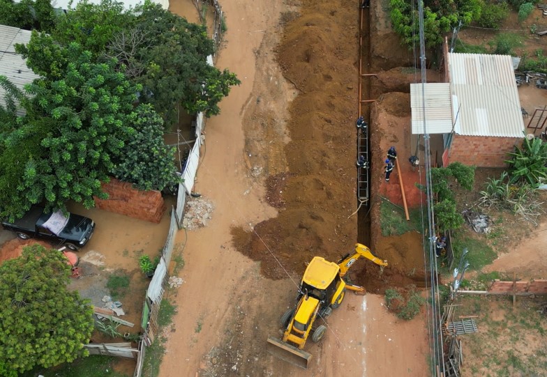 Em 35 dias, Águas Guariroba conclui 70% das obras de água e esgoto na Homex