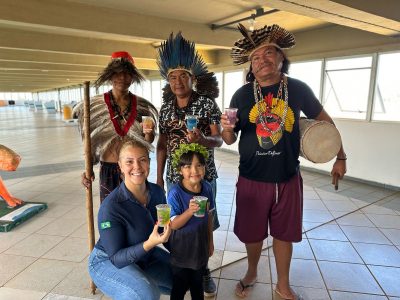 Visita guiada: Indígenas da etnia Terena conhecem Estação de Tratamento de Água de CG