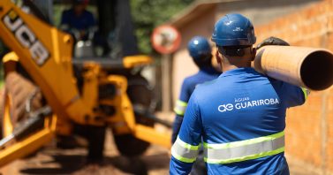 Em cinco meses de 2025, Águas Guariroba implanta mais de 50 quilômetros de rede de esgoto