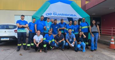 Colaboradores da Águas Guariroba participam de campanha para doação de sangue