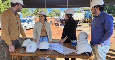 Em fase final, obra de nova estação de tratamento de esgoto recebe visita técnica