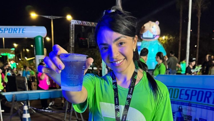 Com área de descanso e muita água gelada, Águas Guariroba participa da Corrida do Sicredi Com área de descanso e muita água gelada, Águas Guariroba participa da Corrida do Sicredi