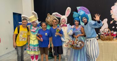 Doce como a solidariedade: voluntários transformam chocolate em inclusão e produzem mais de 2,6 mil ovos para crianças