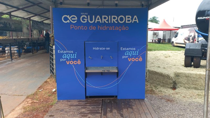 Entre shows e negócios, água gratuita melhora experiência do público na Expogrande 2026 Entre shows e negócios, água gratuita melhora experiência do público na Expogrande 2026
