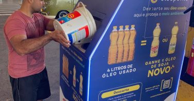 Máquina inteligente “Óleoponto” tem alta adesão e impacto positivo ao meio ambiente