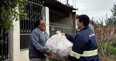 Voluntários arrecadam 3,8 toneladas de agasalhos para 20 instituições